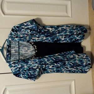 XL Notations Blouse